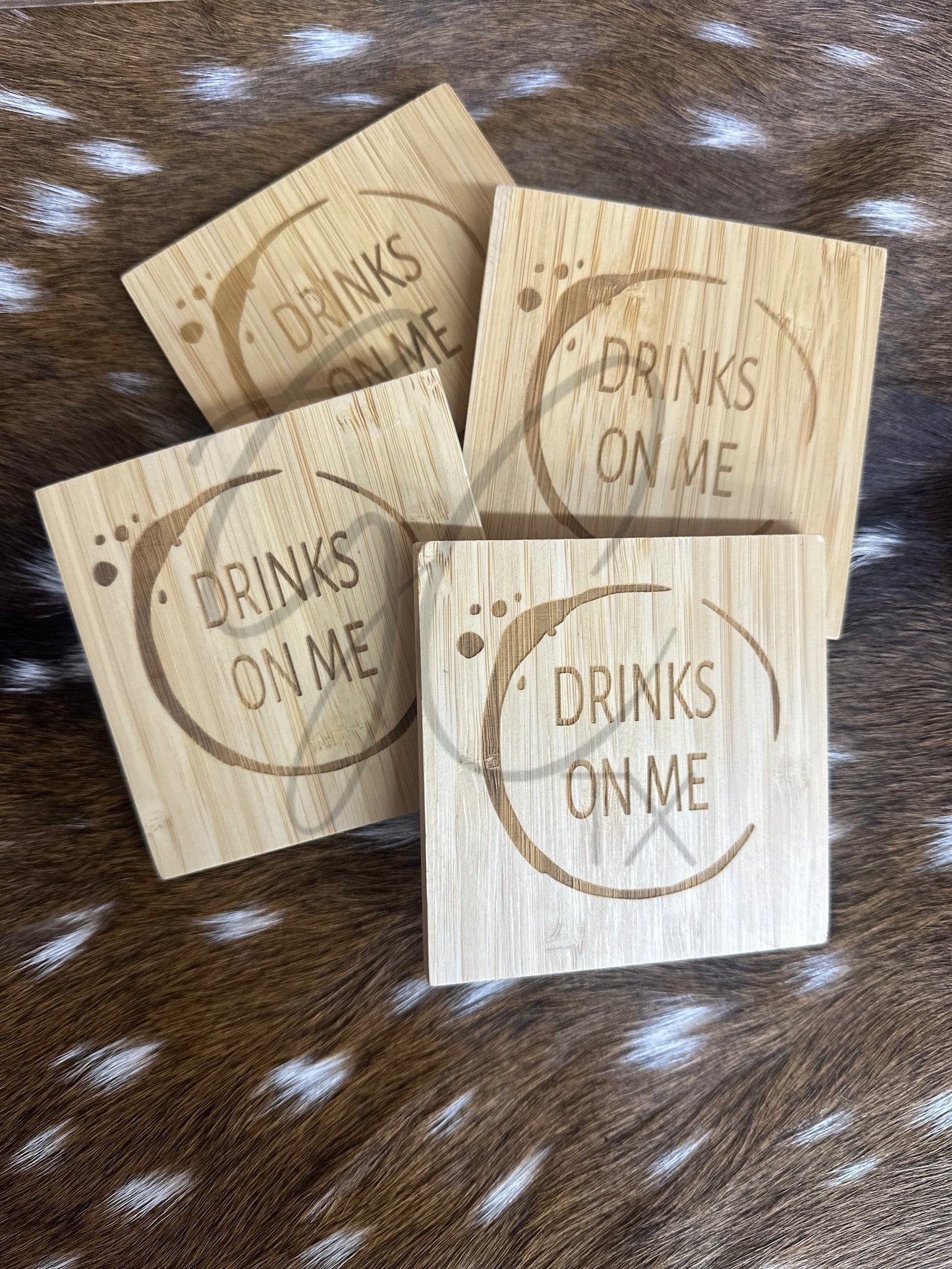 Drinks on me Coaster Set
