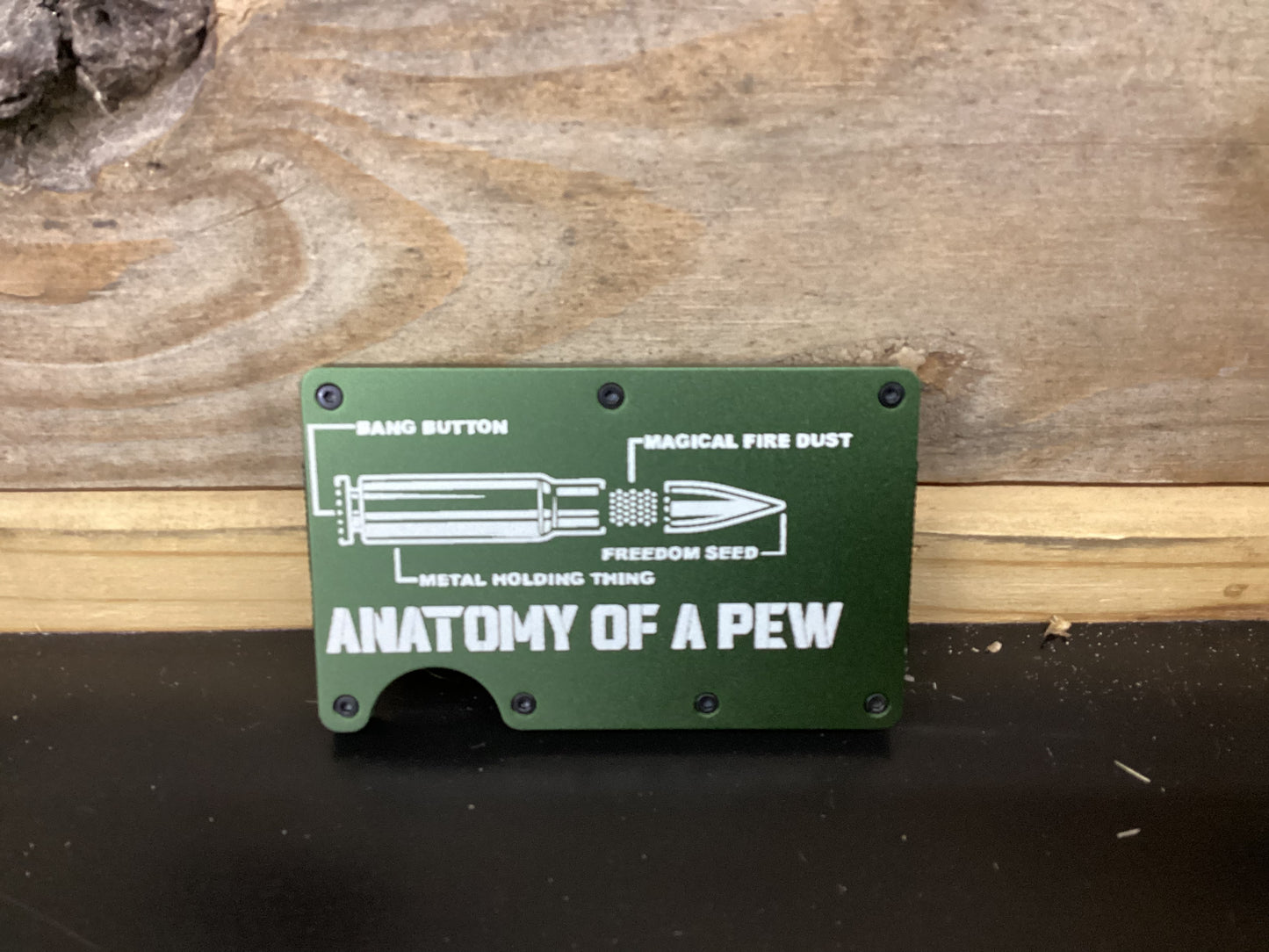 Anatomy of a Pew Metal Wallet
