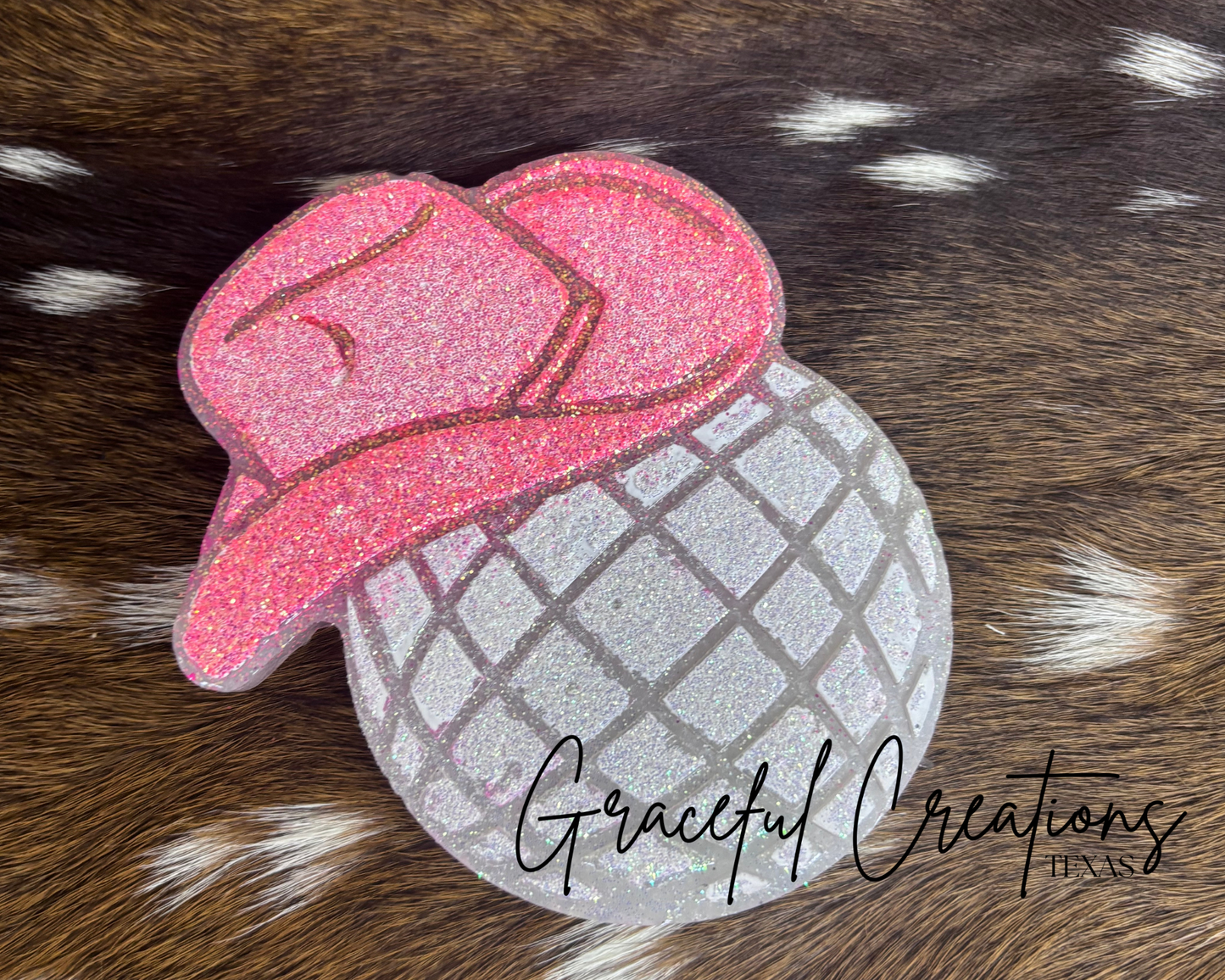 Cowboy Disco Hat Freshie