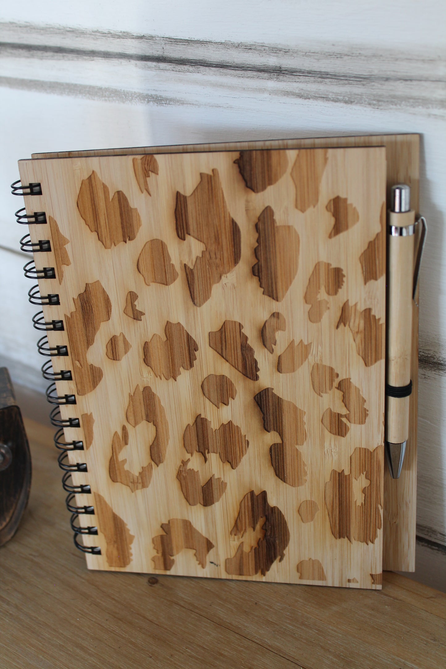 Custom Bamboo Journal