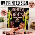 UV Printed Sign