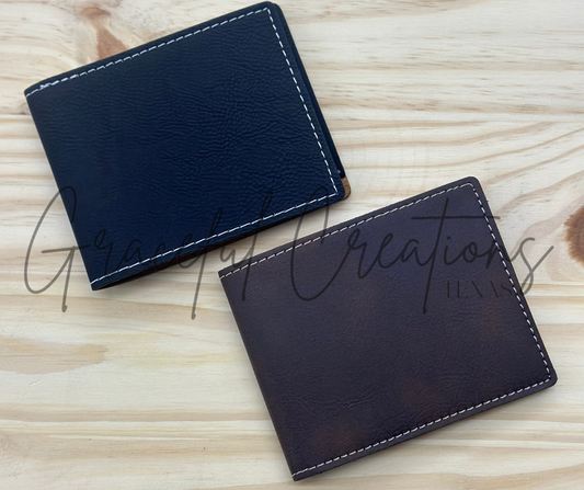 Simple Leatherette Wallets