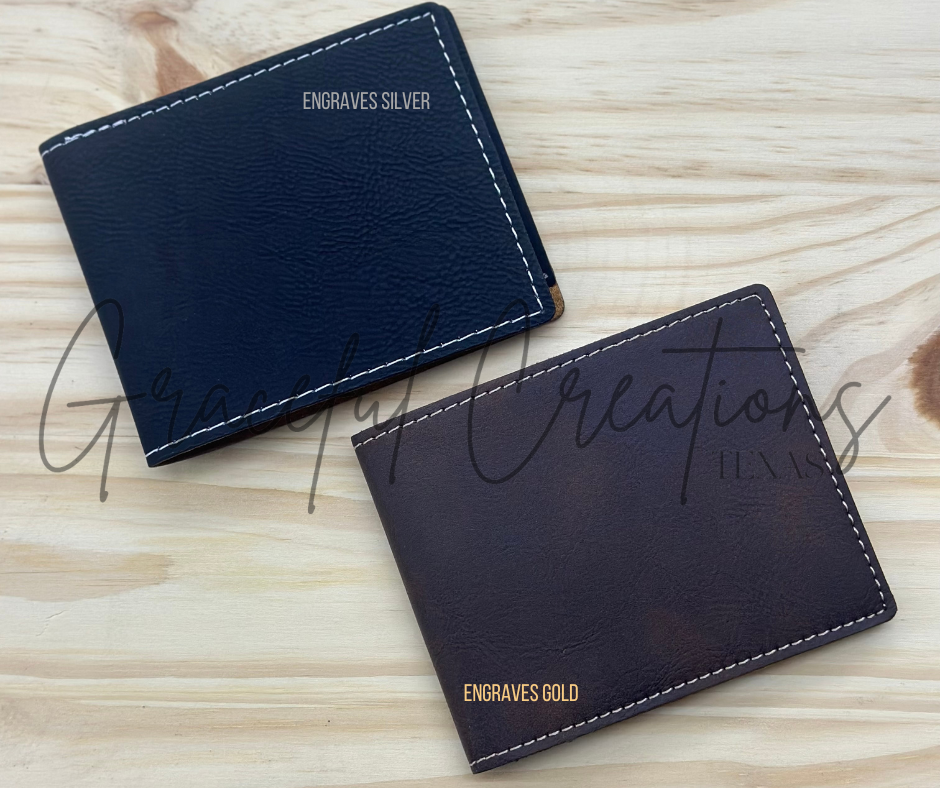 Simple Leatherette Wallets