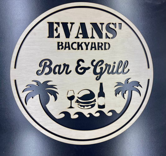 Bar and Grill sign